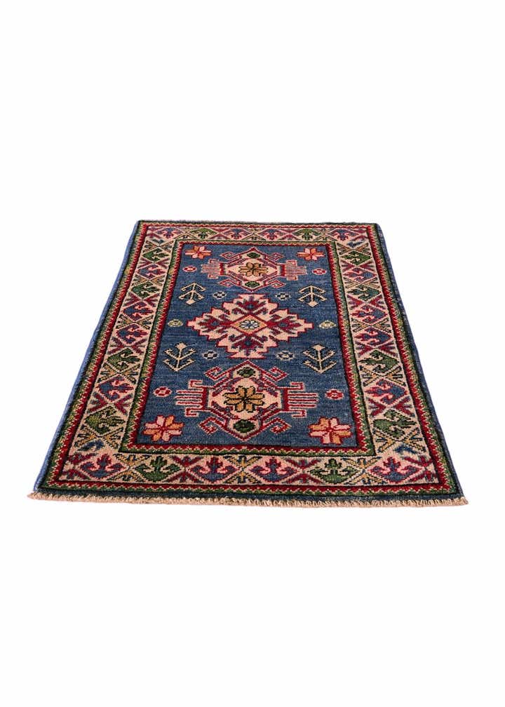 2' x 3' 2 Hand Knotted Kazak Rug