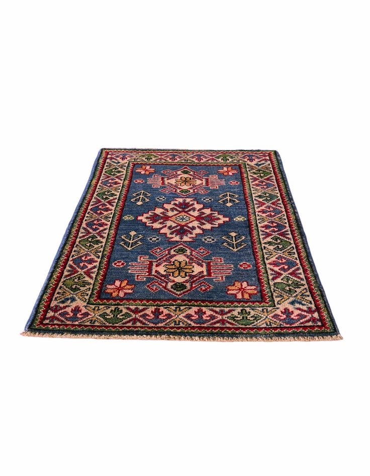 Detail image of 2' x 3' 2 Hand Knotted Kazak Rug