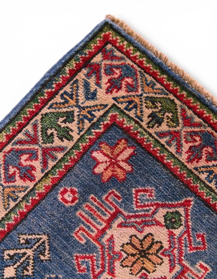 Detail image of 2' x 3' 2 Hand Knotted Kazak Rug