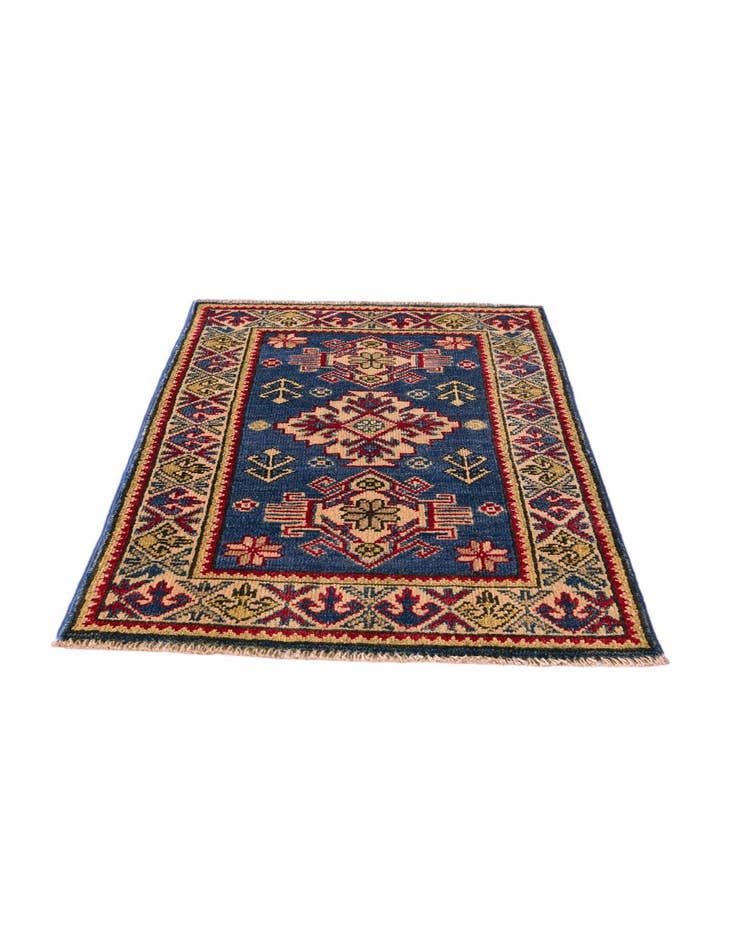 Detail image of 1' 11 x 2' 11 Hand Knotted Kazak Rug