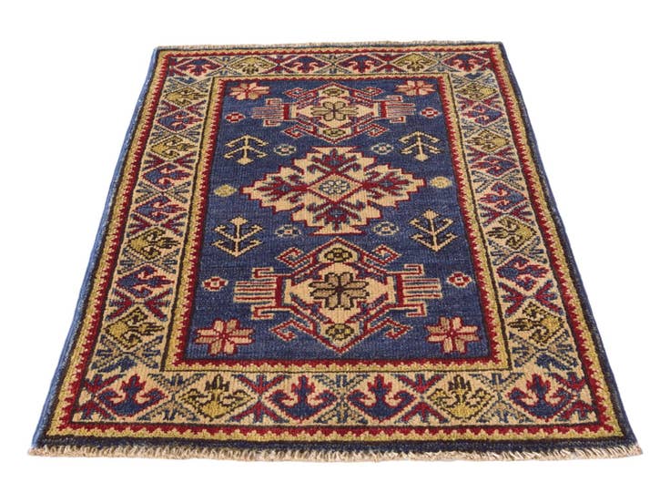 Detail image of 1' 11 x 2' 11 Hand Knotted Kazak Rug