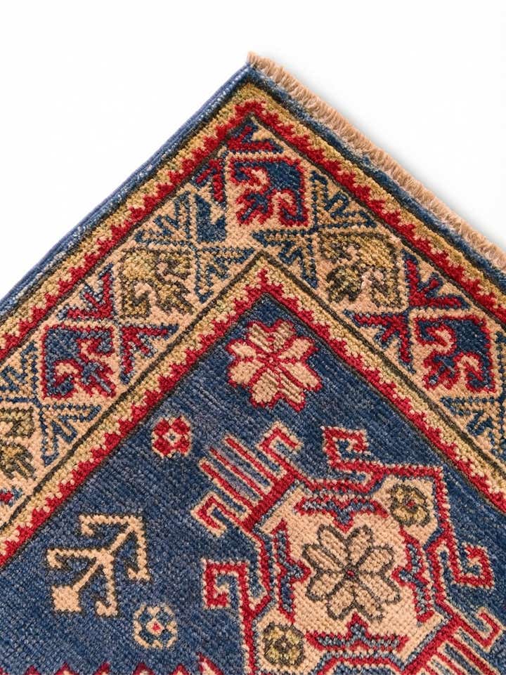 1' 11 x 2' 11 Hand Knotted Kazak Rug