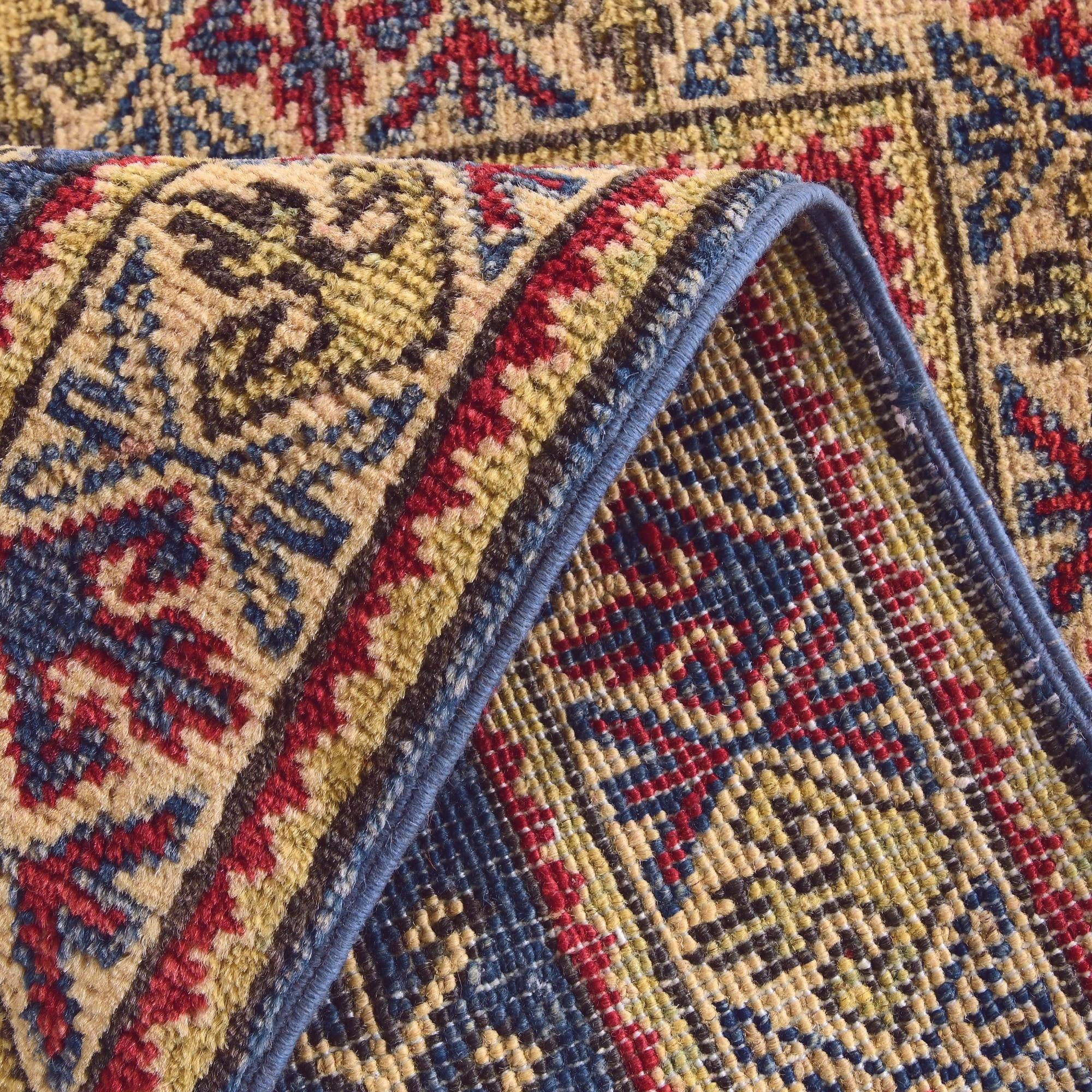 1' 11 x 2' 11 Hand Knotted Kazak Rug
