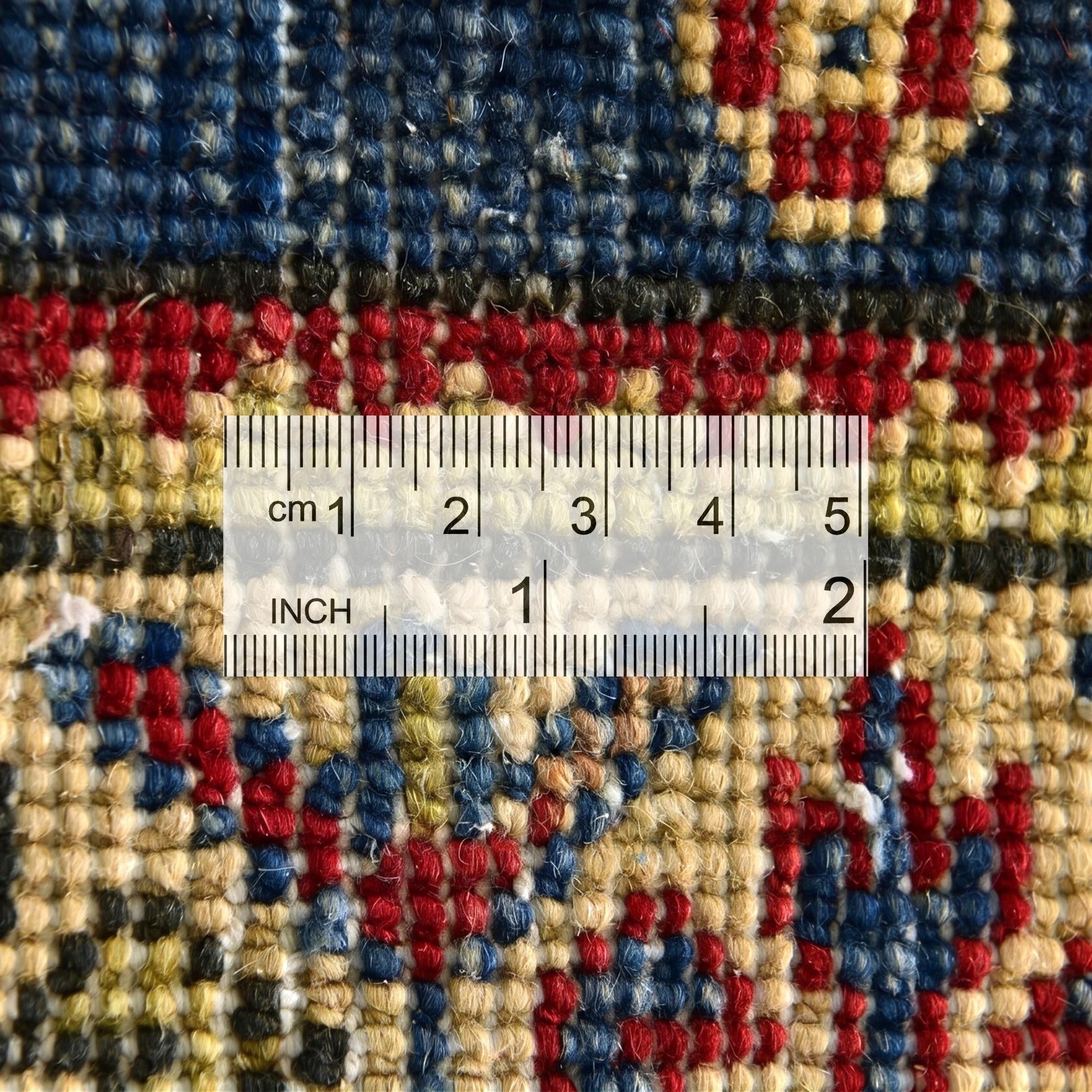 1' 11 x 2' 11 Hand Knotted Kazak Rug