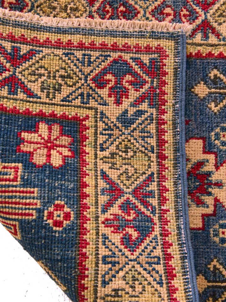 1' 11 x 2' 11 Hand Knotted Kazak Rug