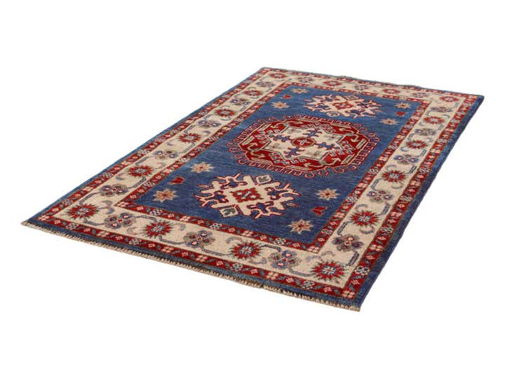 2' 7 x 4' 3 Hand Knotted Kazak Rug