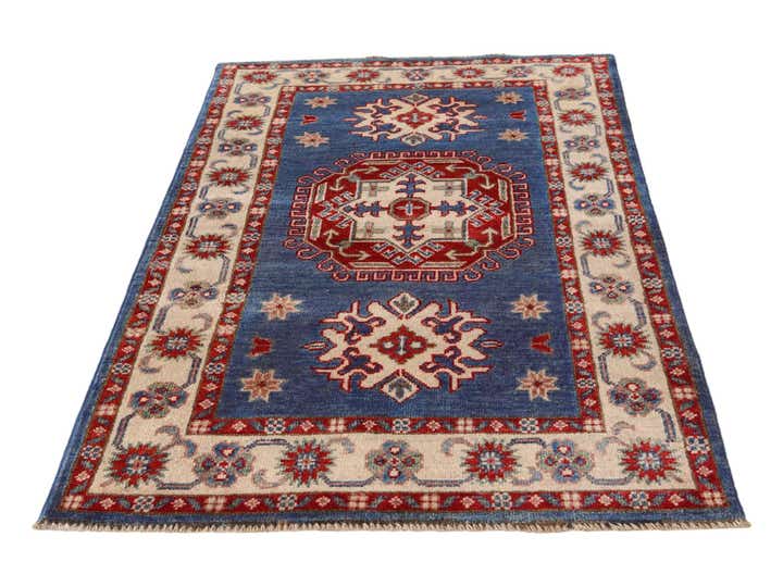 2' 7 x 4' 3 Hand Knotted Kazak Rug