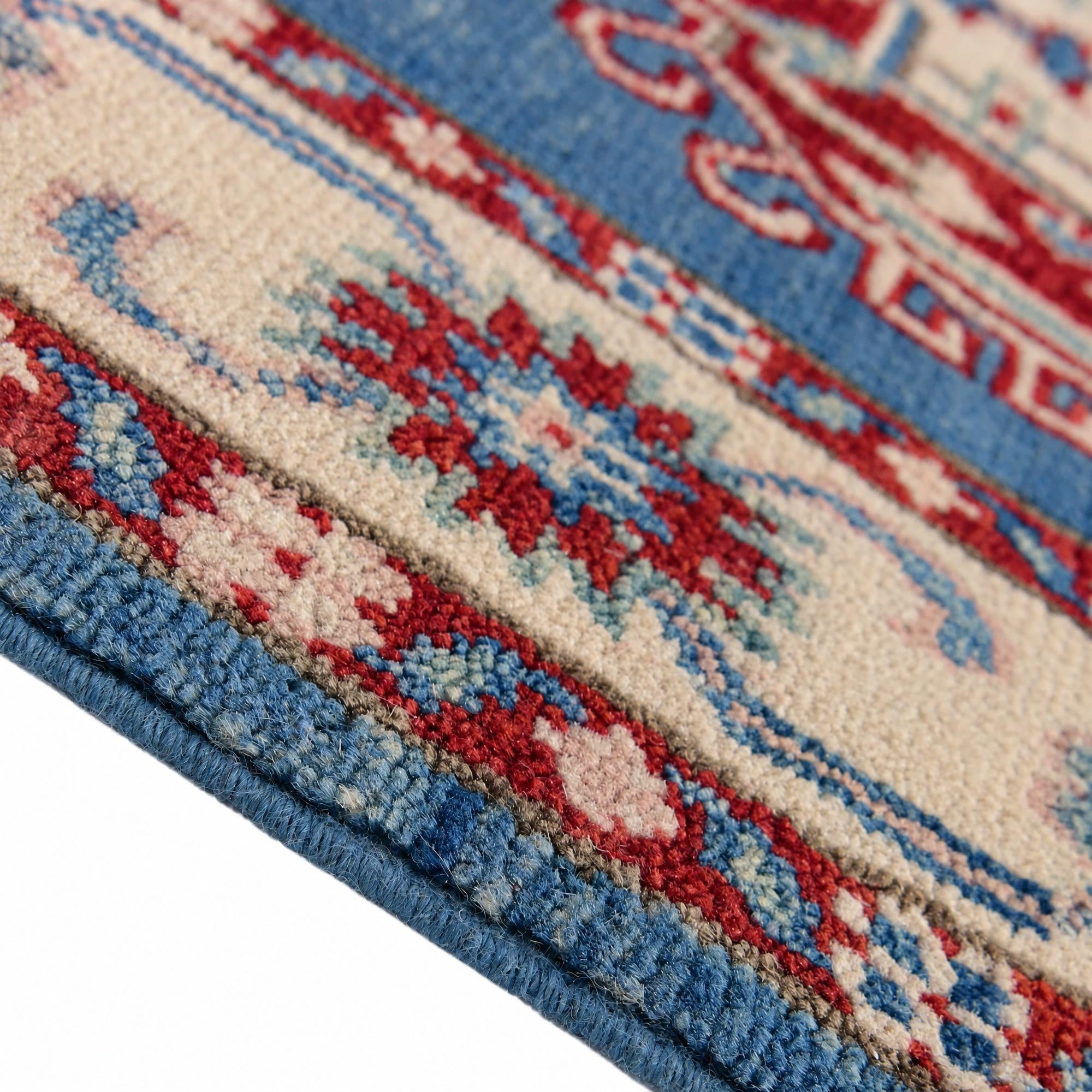80cm x 130cm Hand Knotted Kazak Rug
