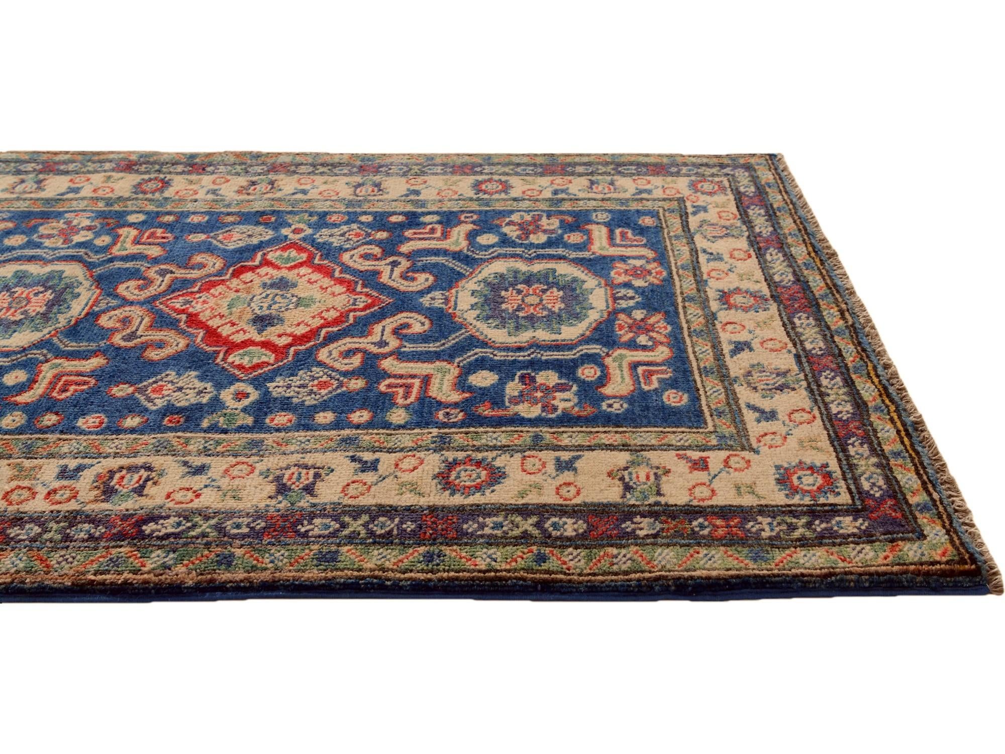 2' 9 x 3' 10 Hand Knotted Kazak Rug