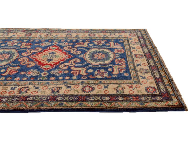 Detail image of 2' 9 x 3' 10 Hand Knotted Kazak Rug