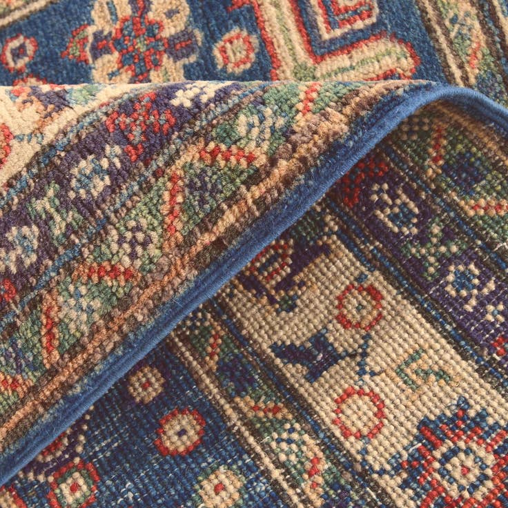 Detail image of 2' 9 x 3' 10 Hand Knotted Kazak Rug