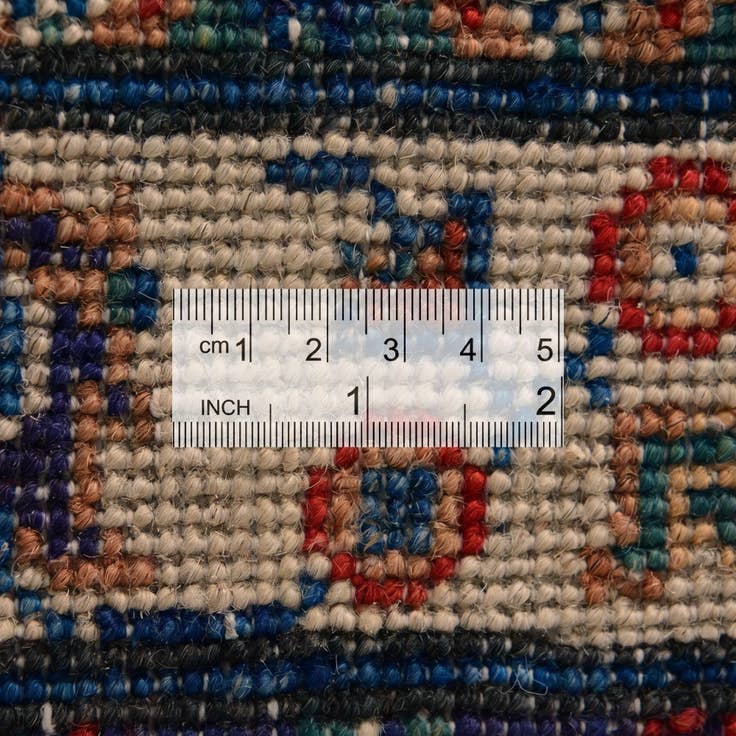 Detail image of 2' 9 x 3' 10 Hand Knotted Kazak Rug