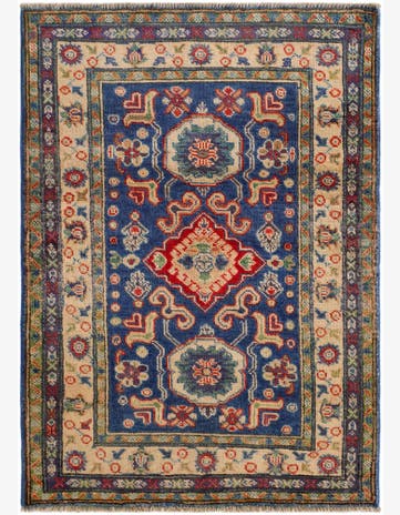 2' 9 x 3' 10 Hand Knotted Kazak Rug