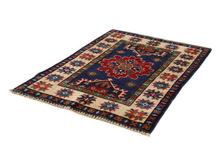 2' x 2' 10 Hand Knotted Kazak Rug