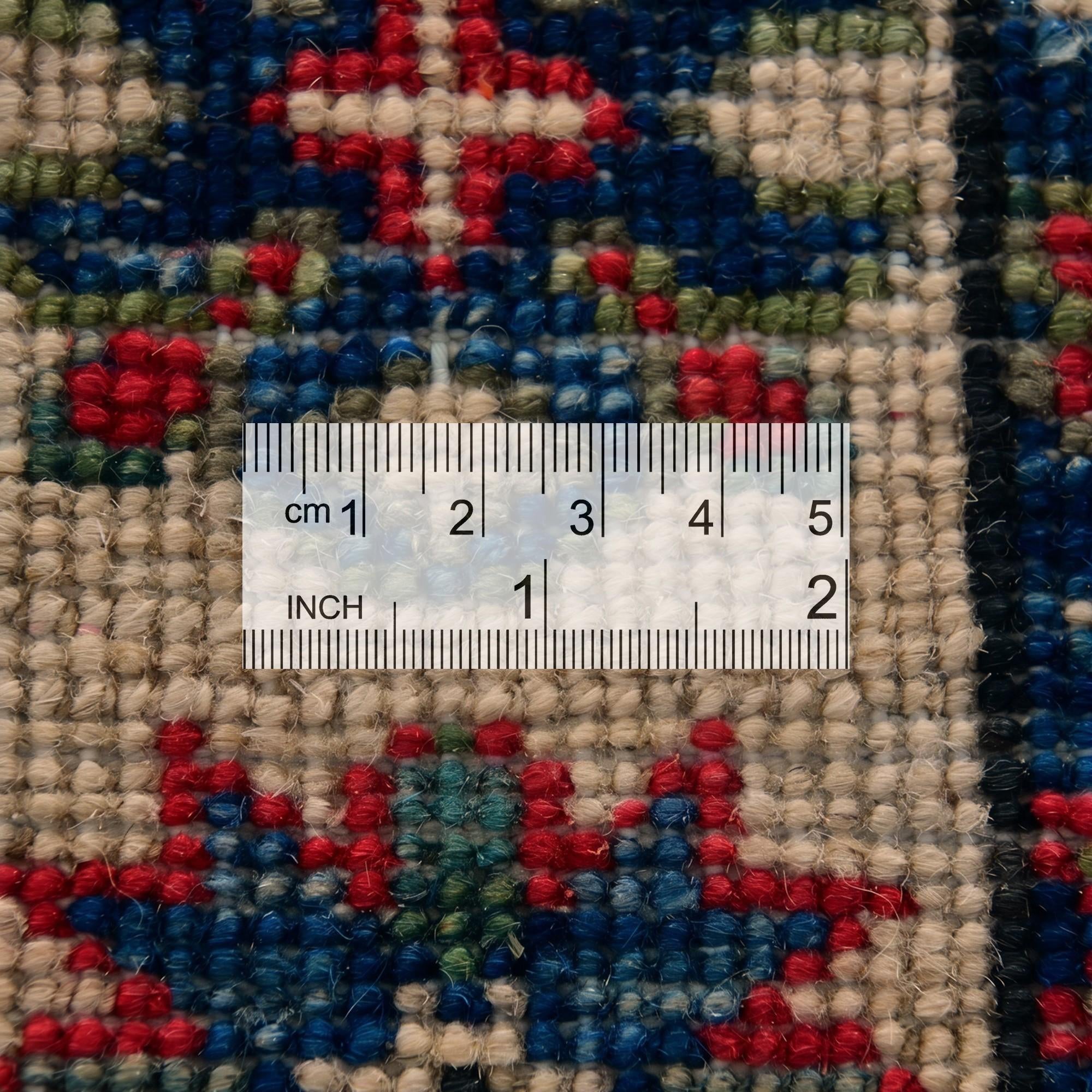 2' x 2' 10 Hand Knotted Kazak Rug