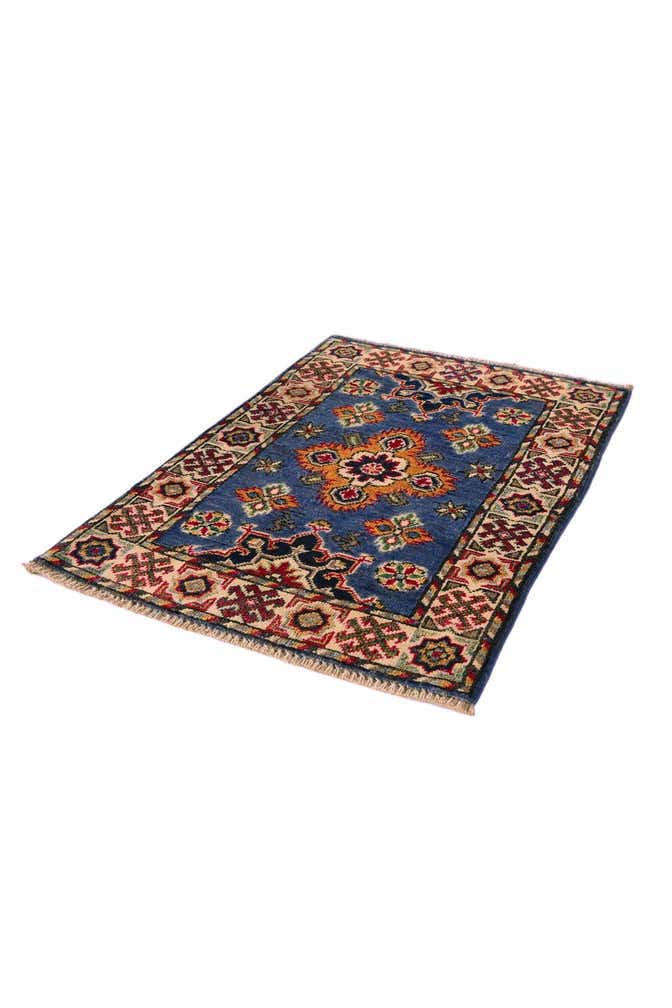 2' x 2' 11 Hand Knotted Kazak Rug