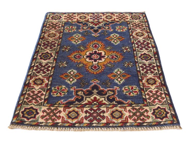 Detail image of 2' x 2' 11 Hand Knotted Kazak Rug