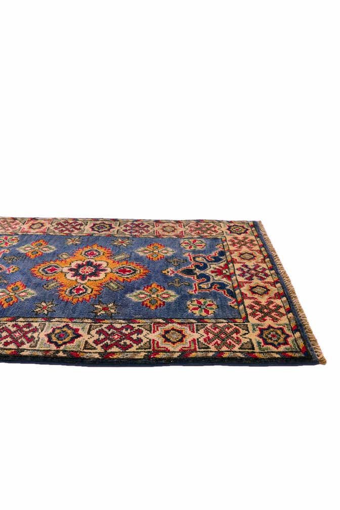 2' x 2' 11 Hand Knotted Kazak Rug