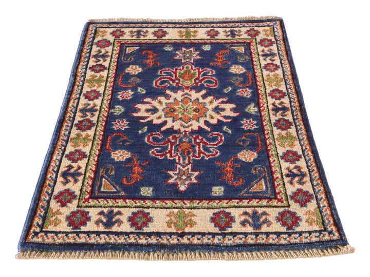 1' 10 x 2' 10 Hand Knotted Kazak Rug