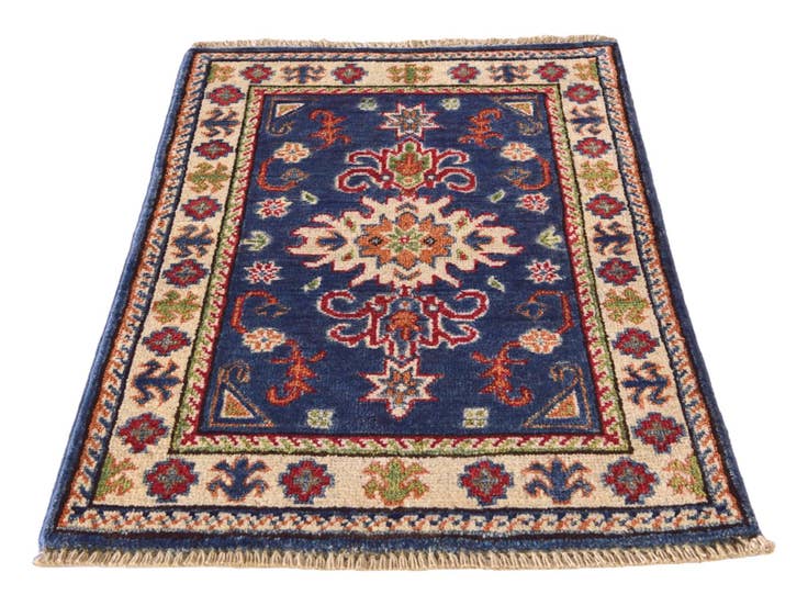 Detail image of 1' 10 x 2' 10 Hand Knotted Kazak Rug