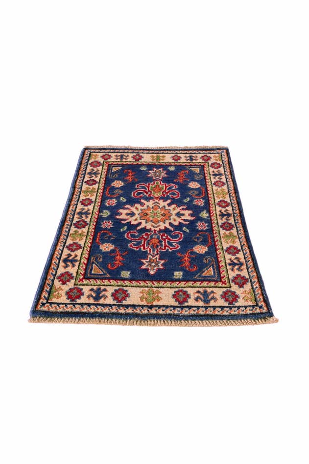 Detail image of 1' 10 x 2' 10 Hand Knotted Kazak Rug