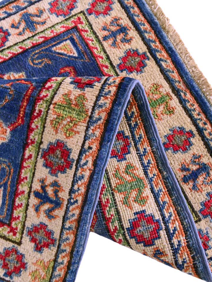 1' 10 x 2' 10 Hand Knotted Kazak Rug