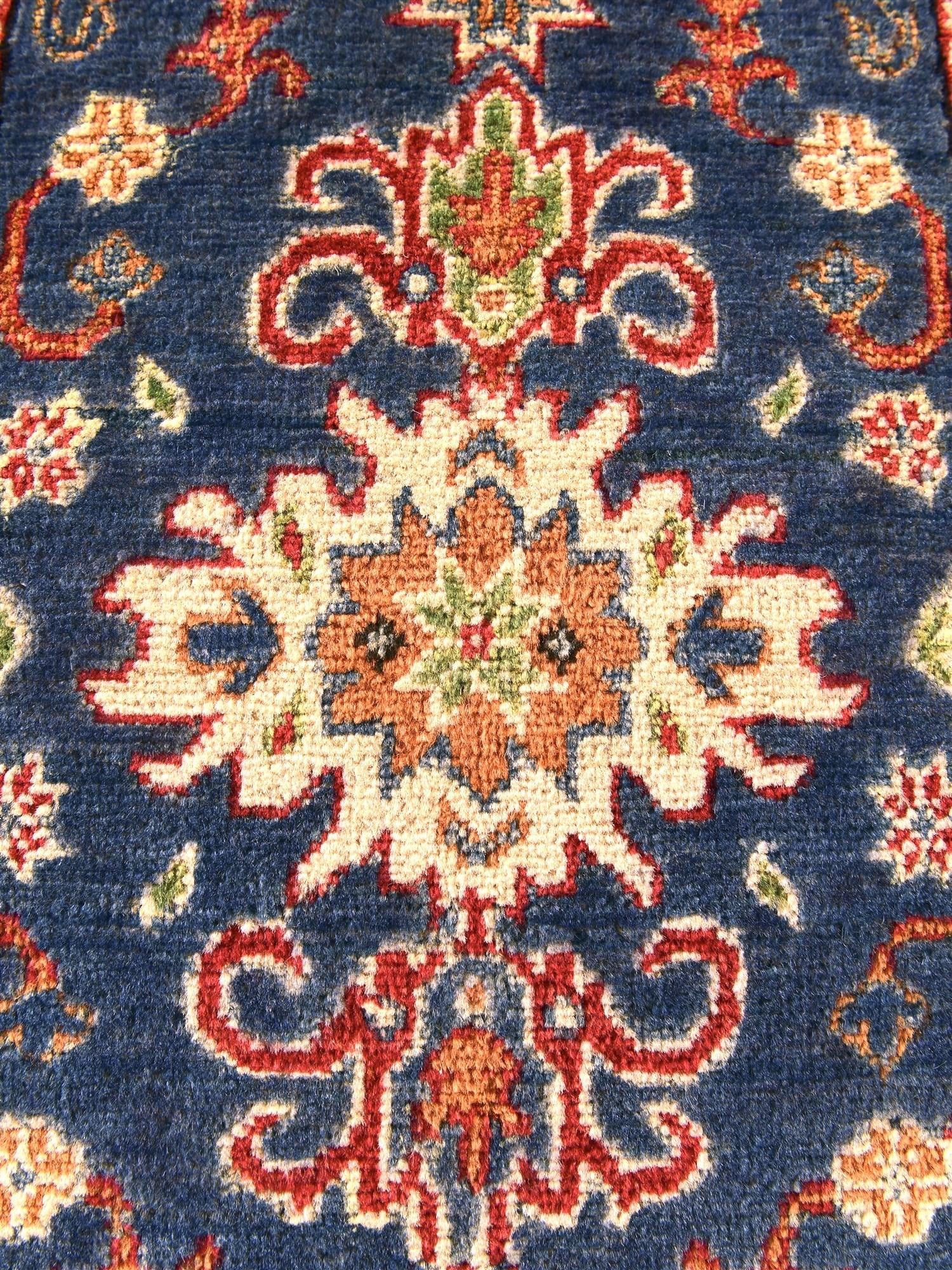 1' 10 x 2' 10 Hand Knotted Kazak Rug