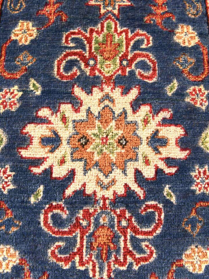 1' 10 x 2' 10 Hand Knotted Kazak Rug