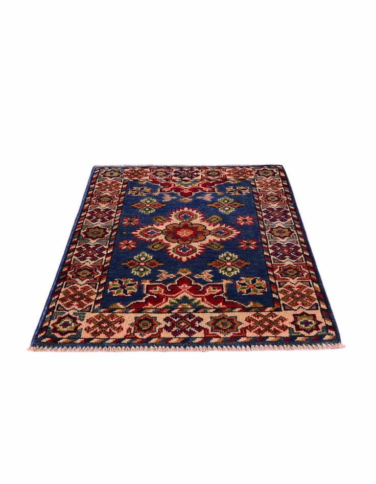 Detail image of 1' 11 x 2' 10 Hand Knotted Kazak Rug