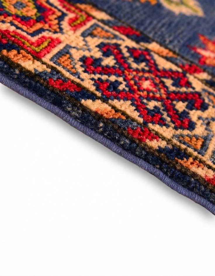 Detail image of 1' 11 x 2' 10 Hand Knotted Kazak Rug