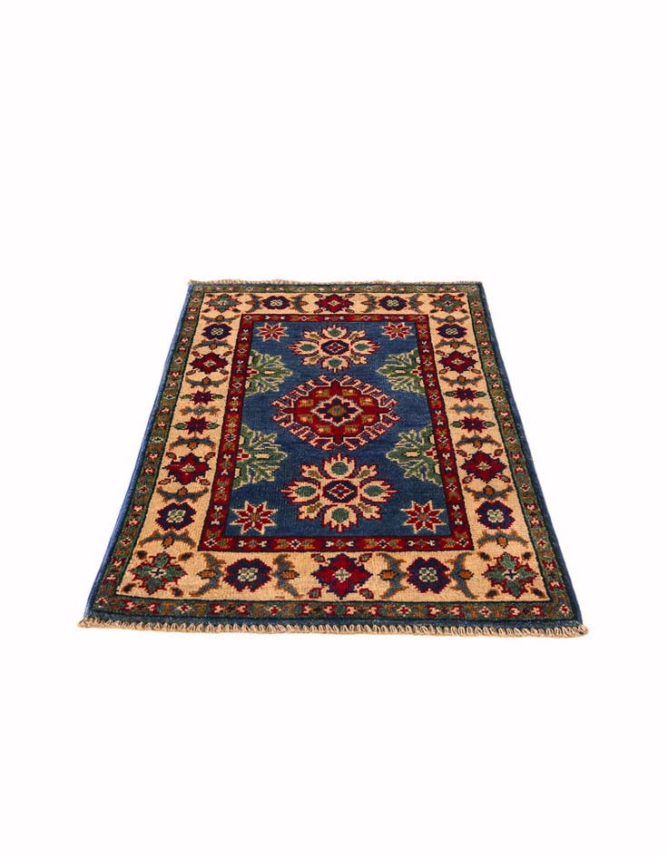 Detail image of 2' x 3' 3 Hand Knotted Kazak Rug