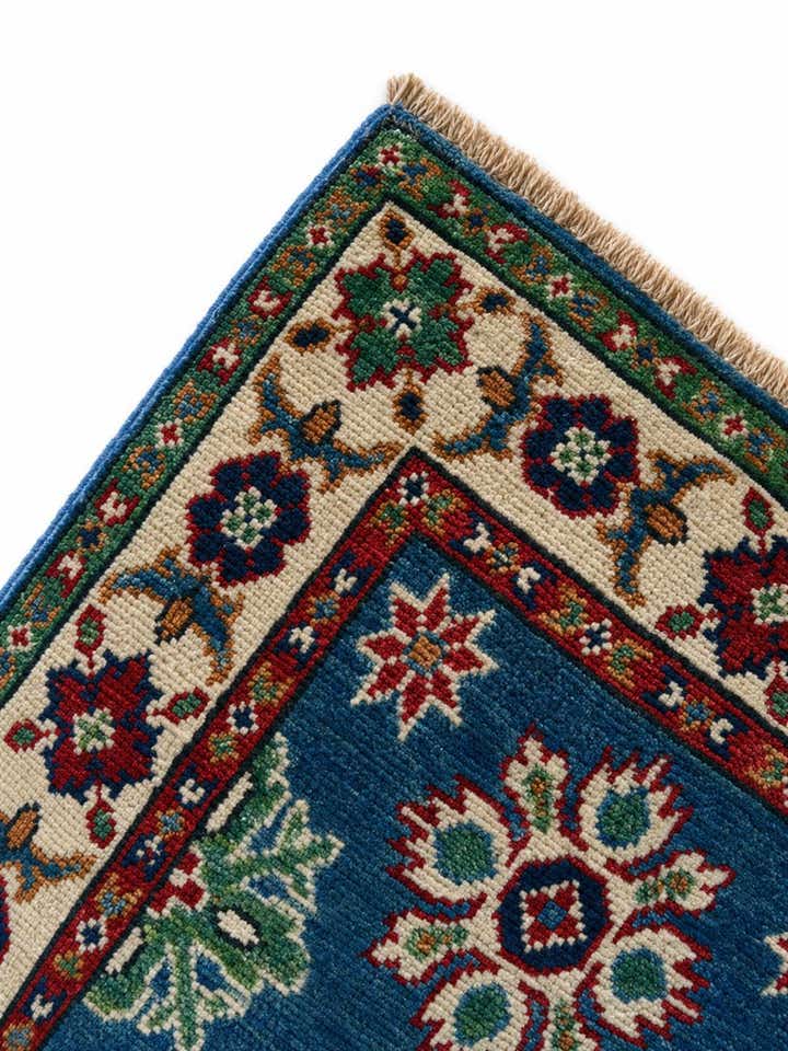 2' x 3' 3 Hand Knotted Kazak Rug