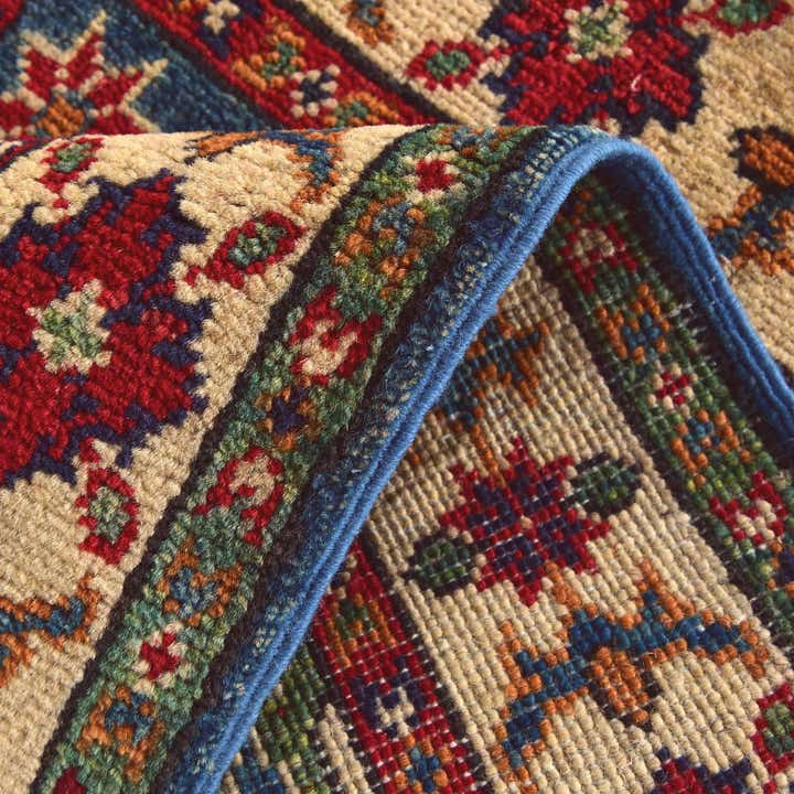 2' x 3' 3 Hand Knotted Kazak Rug