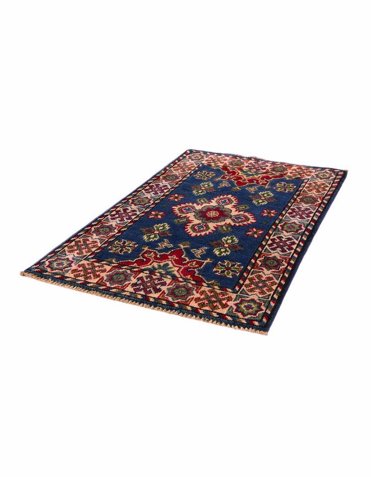 Detail image of 1' 10 x 3' 3 Hand Knotted Kazak Rug