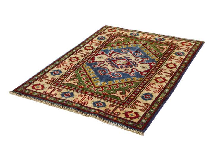 2' 2 x 3' 2 Hand Knotted Kazak Rug