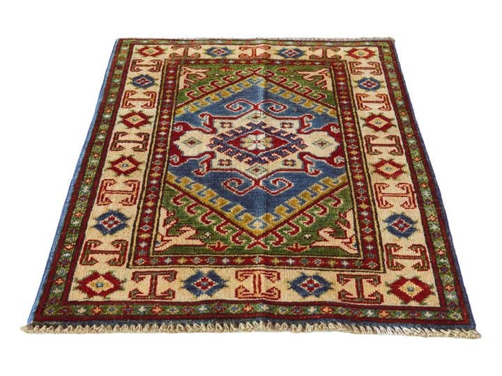 2' 2 x 3' 2 Hand Knotted Kazak Rug