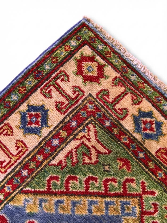 Detail image of 2' 2 x 3' 2 Hand Knotted Kazak Rug