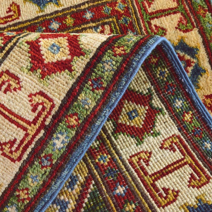Detail image of 2' 2 x 3' 2 Hand Knotted Kazak Rug