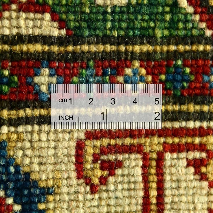 Detail image of 2' 2 x 3' 2 Hand Knotted Kazak Rug