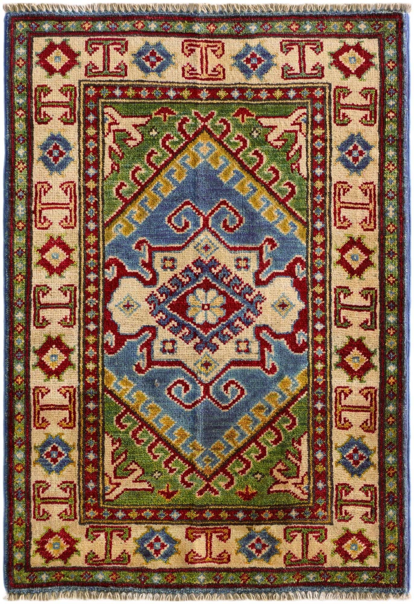 2' 2 x 3' 2 Hand Knotted Kazak Rug