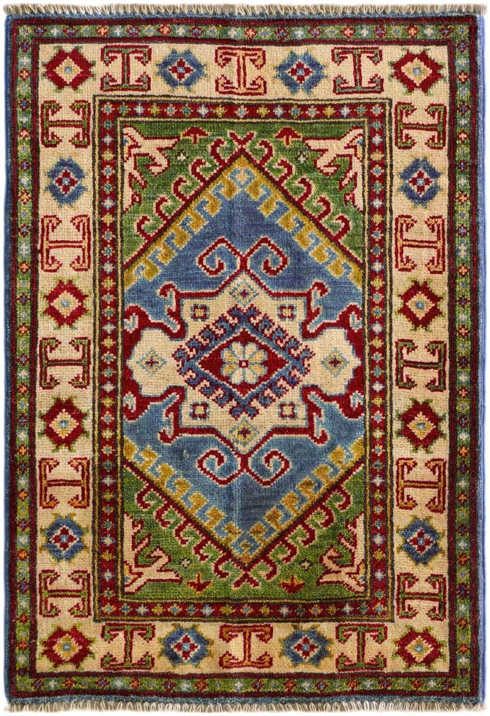 2' 2 x 3' 2 Hand Knotted Kazak Rug