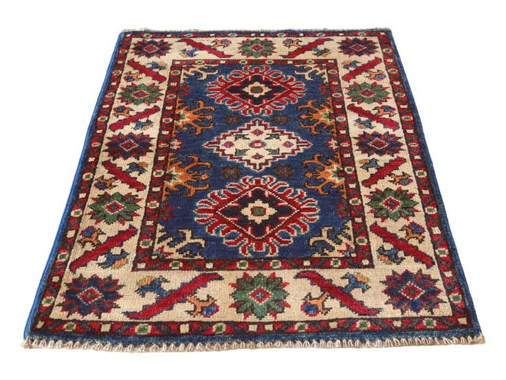 Detail image of 2' 2 x 3' 1 Hand Knotted Kazak Rug