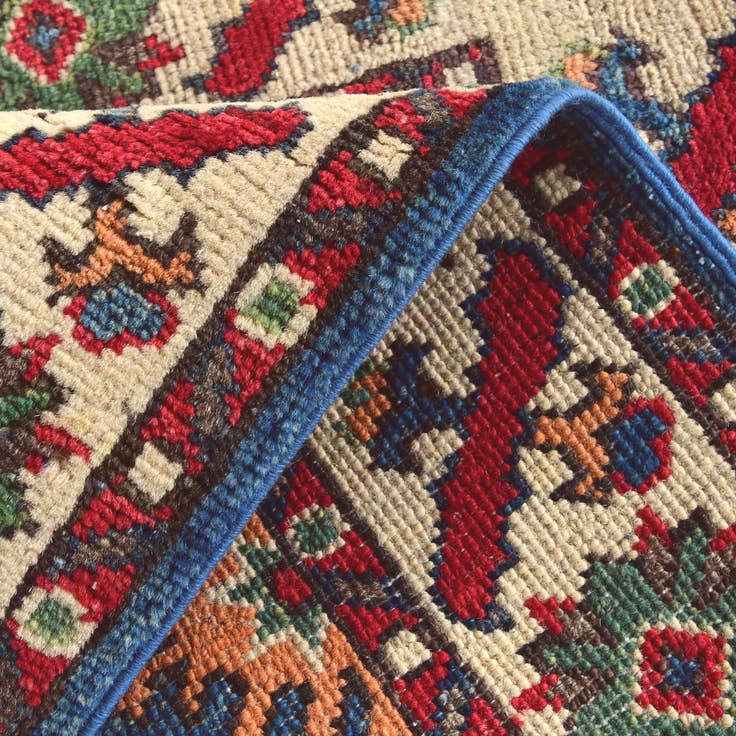 Detail image of 2' 2 x 3' 1 Hand Knotted Kazak Rug