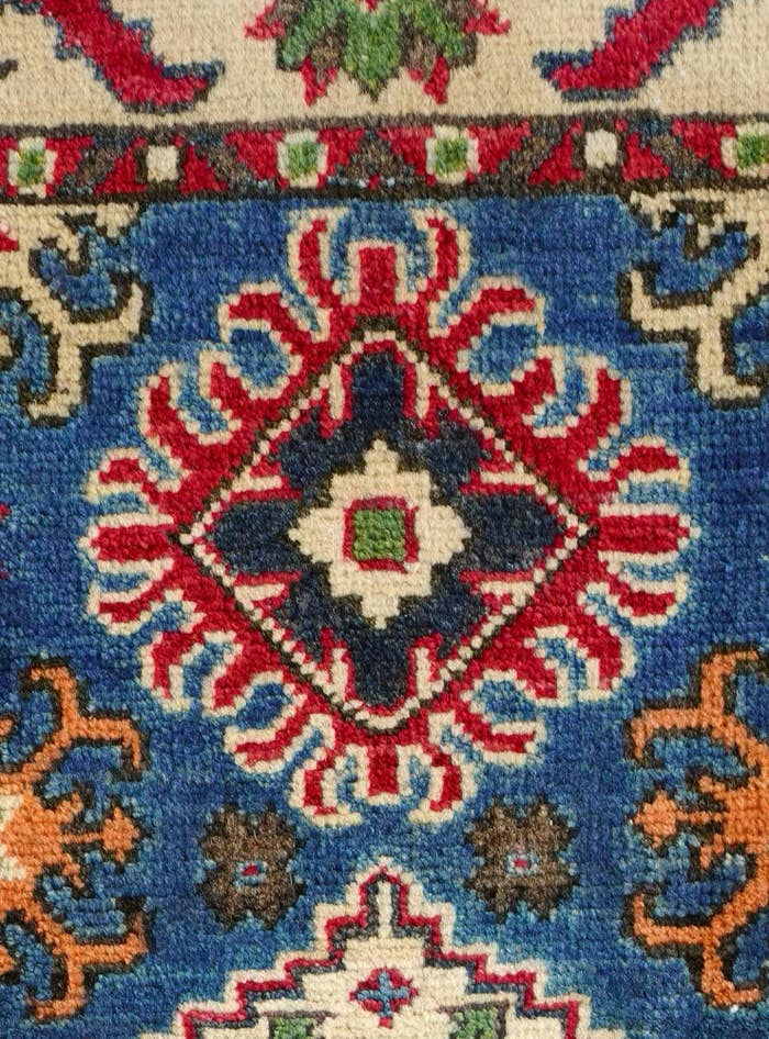 Detail image of 2' 2 x 3' 1 Hand Knotted Kazak Rug