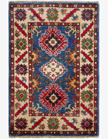 2' 2 x 3' 1 Hand Knotted Kazak Rug