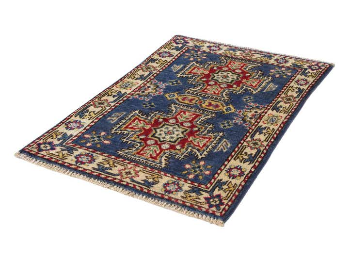 1' 10 x 2' 11 Hand Knotted Kazak Rug