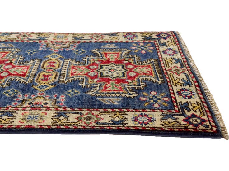 Detail image of 1' 10 x 2' 11 Hand Knotted Kazak Rug