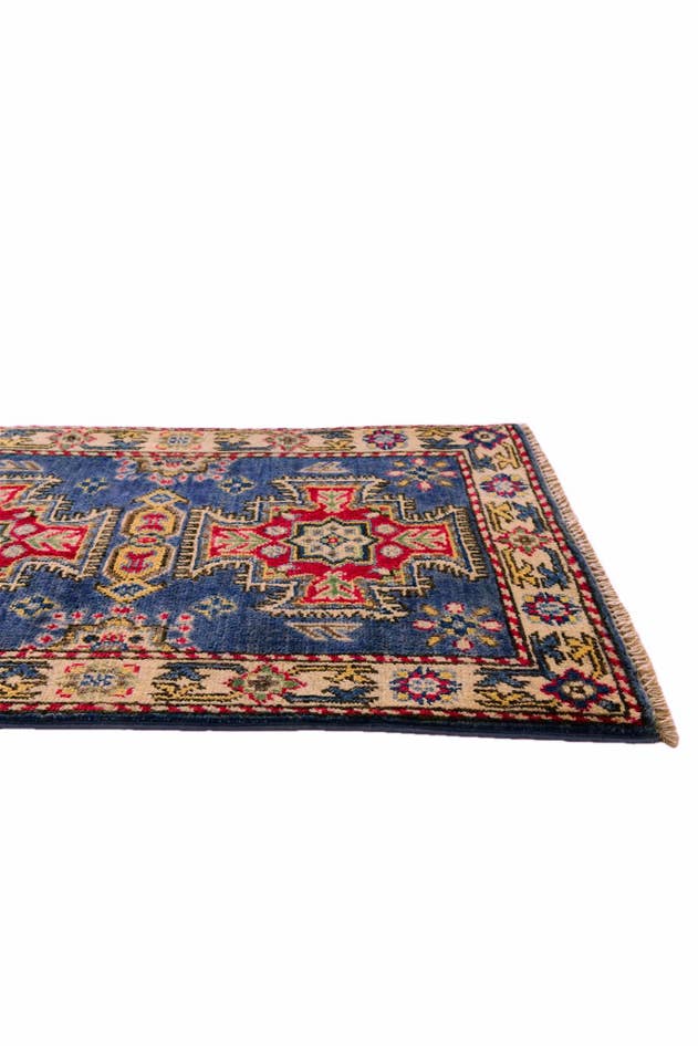Detail image of 1' 10 x 2' 11 Hand Knotted Kazak Rug