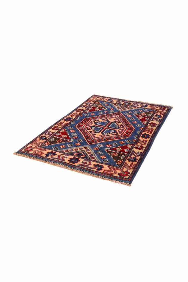 Detail image of 2' x 3' Hand Knotted Kazak Rug