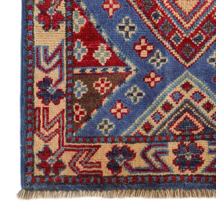 2' x 3' Hand Knotted Kazak Rug